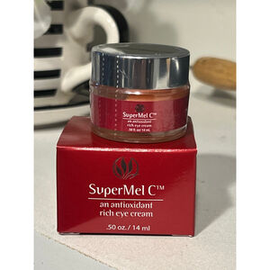 New SERIOUS SKIN CARE Super Mel C An Antioxidant Rich Beauty Cream .5 oz